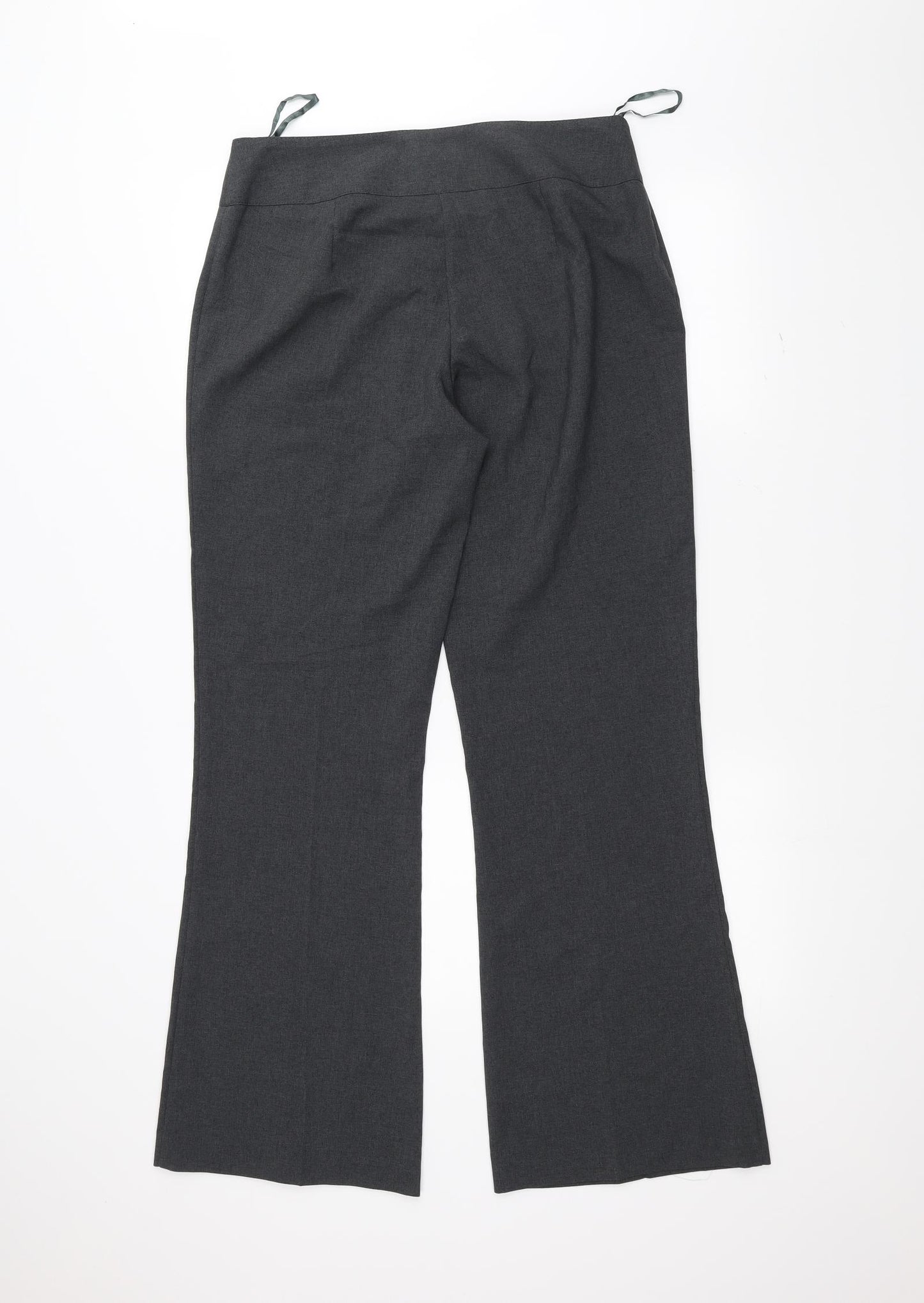 Papaya Womens Grey   Trousers  Size 12 L29 in