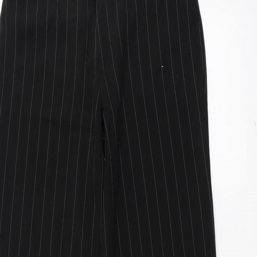 Atmosphere Womens Black Striped  Trousers  Size 10 L30 in
