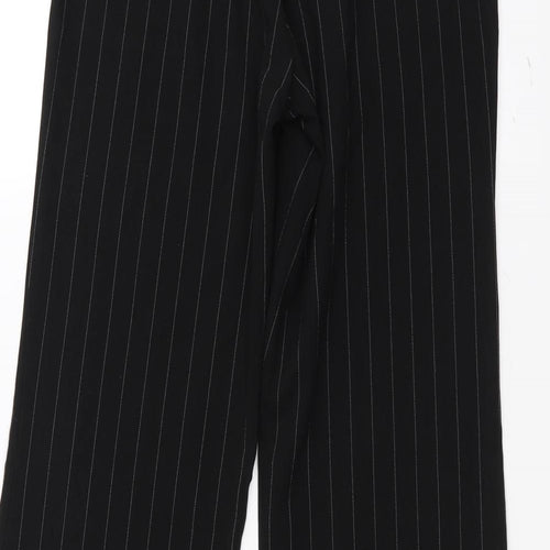 Atmosphere Womens Black Striped  Trousers  Size 10 L30 in
