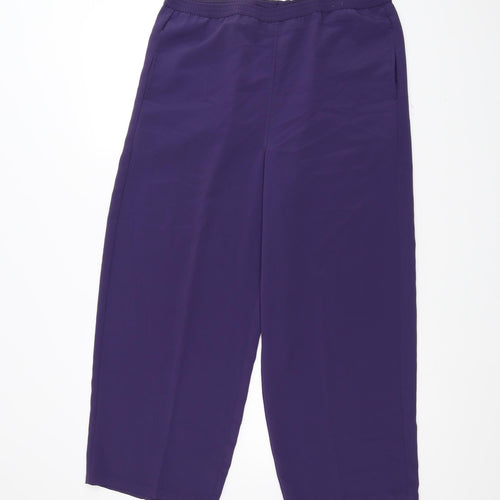 Soon Womens Purple   Trousers  Size 14 L26 in
