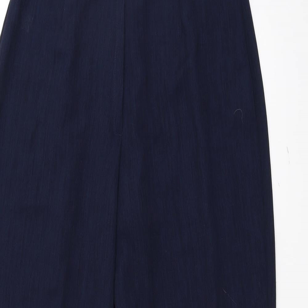 BHS Womens Blue   Trousers  Size 14 L27 in