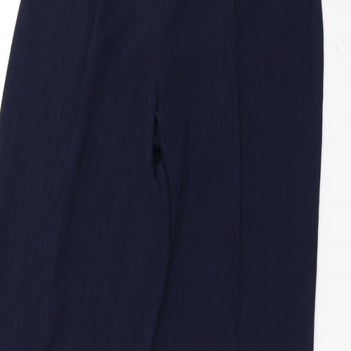 BHS Womens Blue   Trousers  Size 14 L27 in
