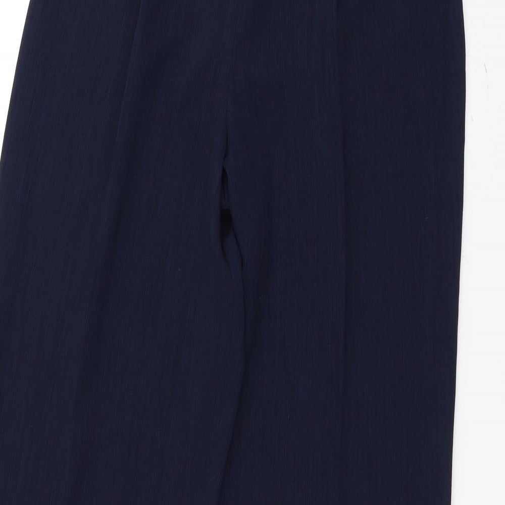 BHS Womens Blue   Trousers  Size 14 L27 in
