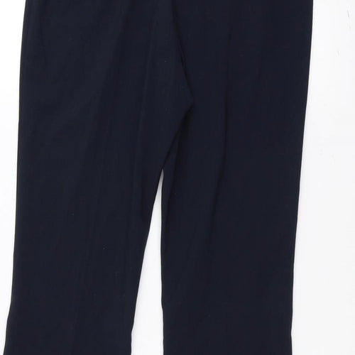 Marks and Spencer Womens Blue   Trousers  Size 8 L28 in