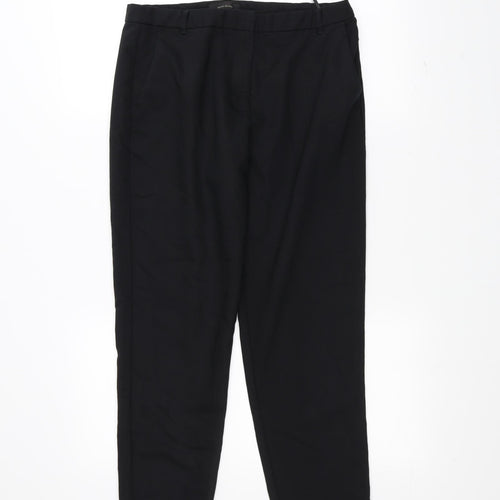 River Island Womens Black   Trousers  Size 10 L25 in