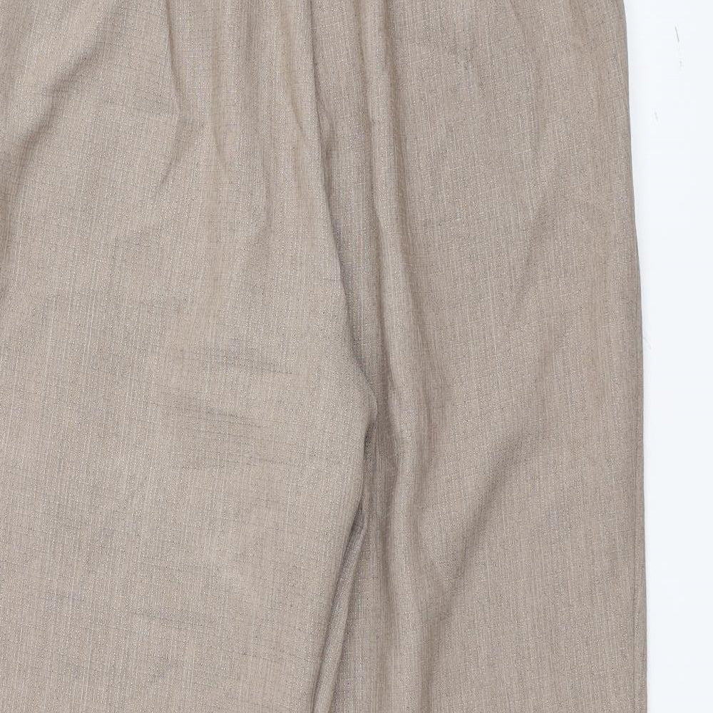Marks and Spencer Womens Brown   Trousers  Size 18 L26 in