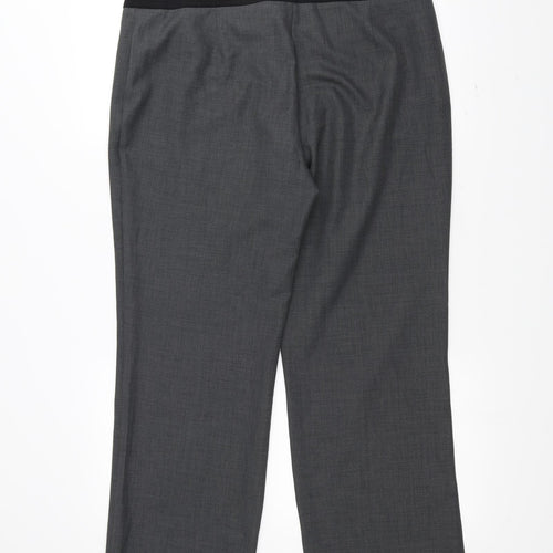 F&F Womens Grey   Trousers  Size 14 L27 in