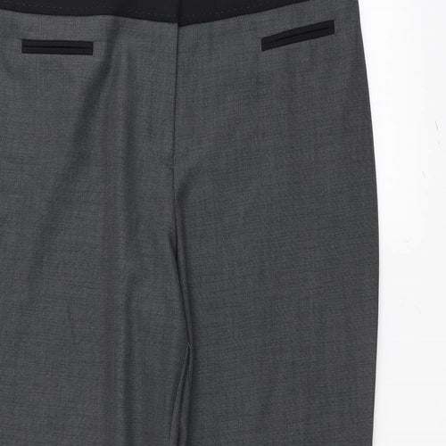 F&F Womens Grey   Trousers  Size 14 L27 in