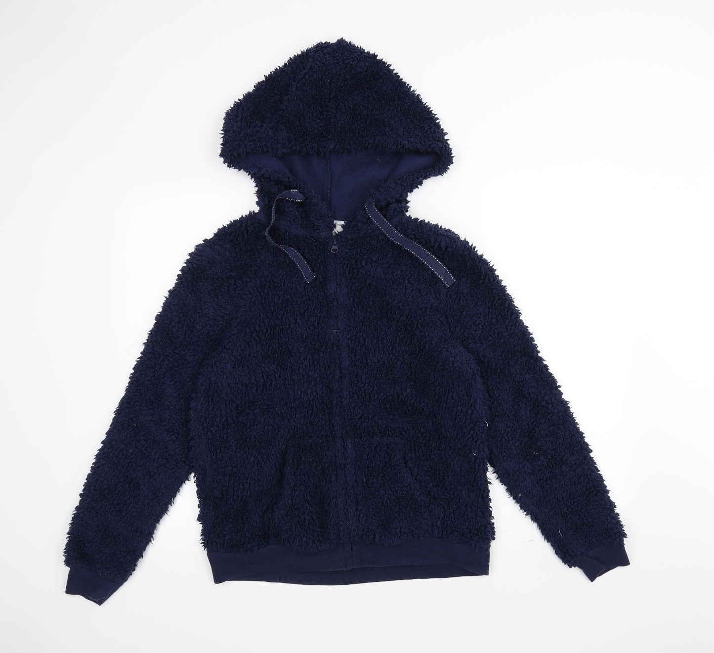 Love to Lounge Womens Blue   Full Zip Hoodie Size M