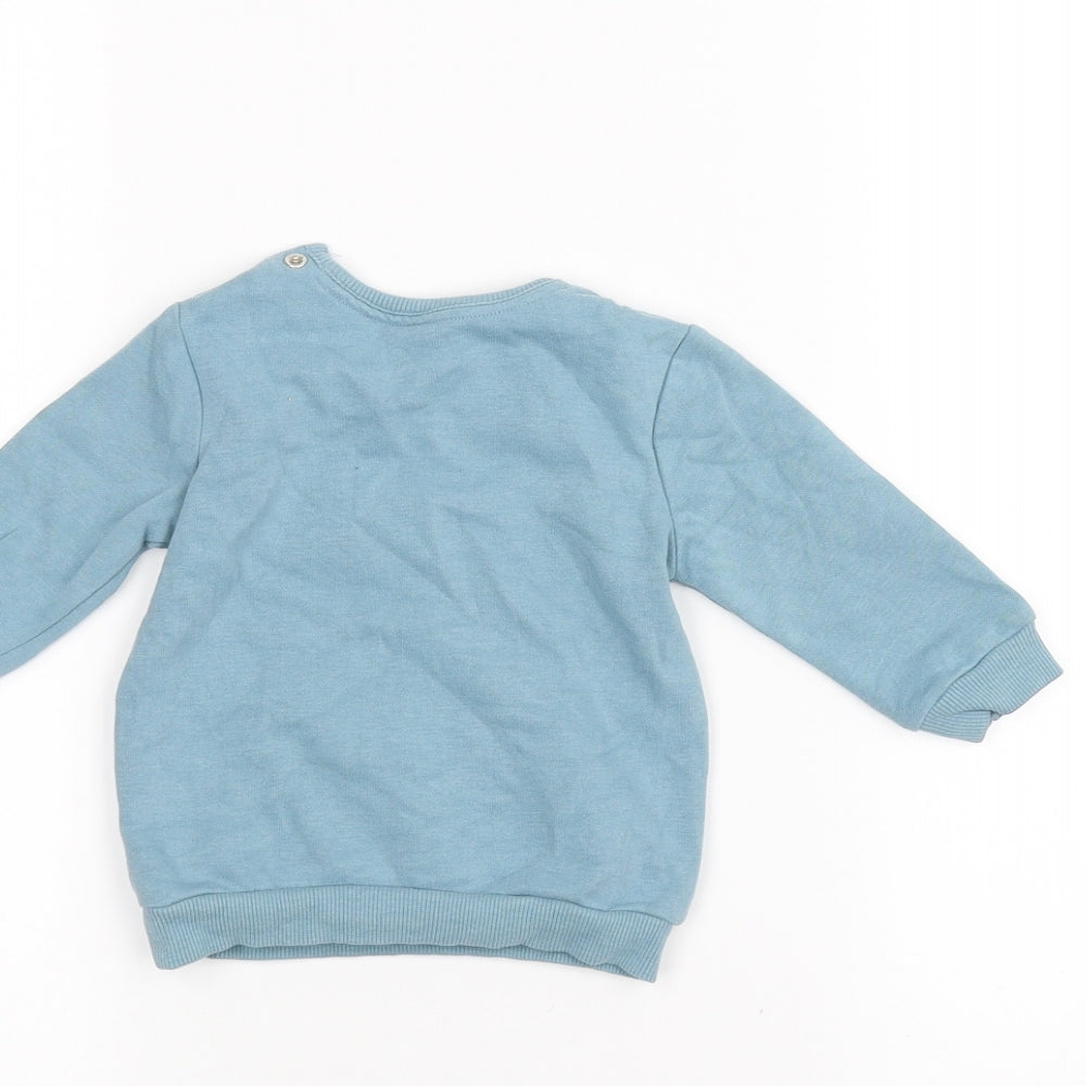 George Baby Blue   Pullover Jumper Size 3-6 Months