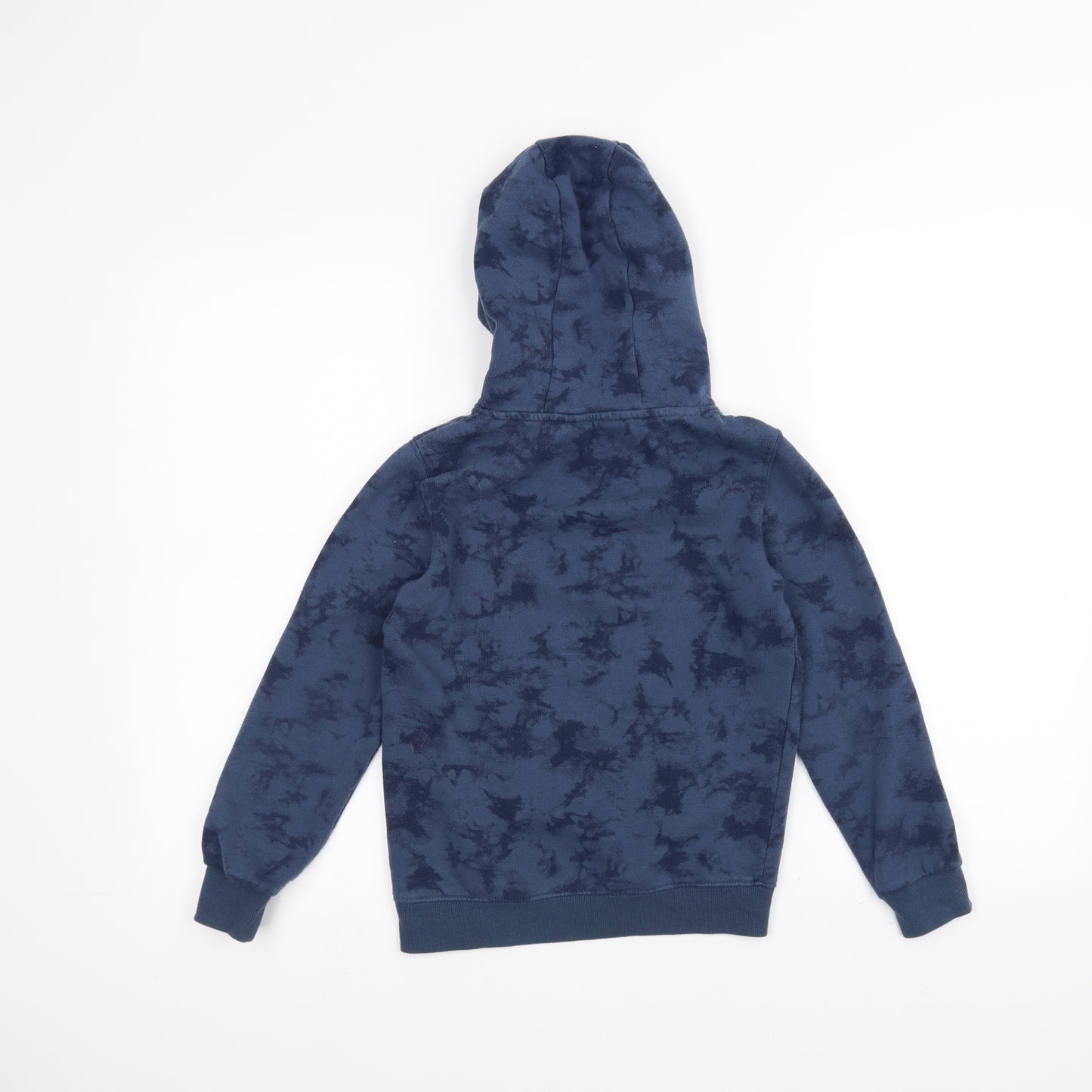 M&Co Boys Blue   Pullover Hoodie Size 8-9 Years