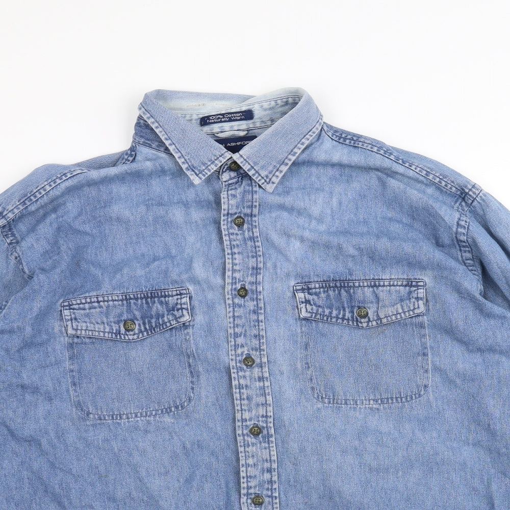 John Ashford Mens Blue   Jacket  Size L