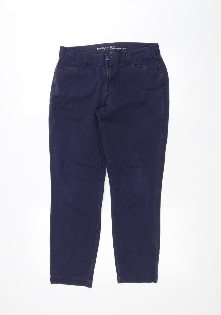 Gap Womens Blue Straight Jeans Size 6 L25 in