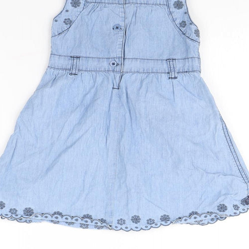 John Lewis Girls Blue   Fit & Flare  Size 2 Years