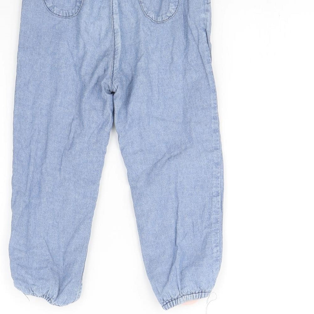 John Lewis Girls Blue   Capri Jeans Size 2 Years