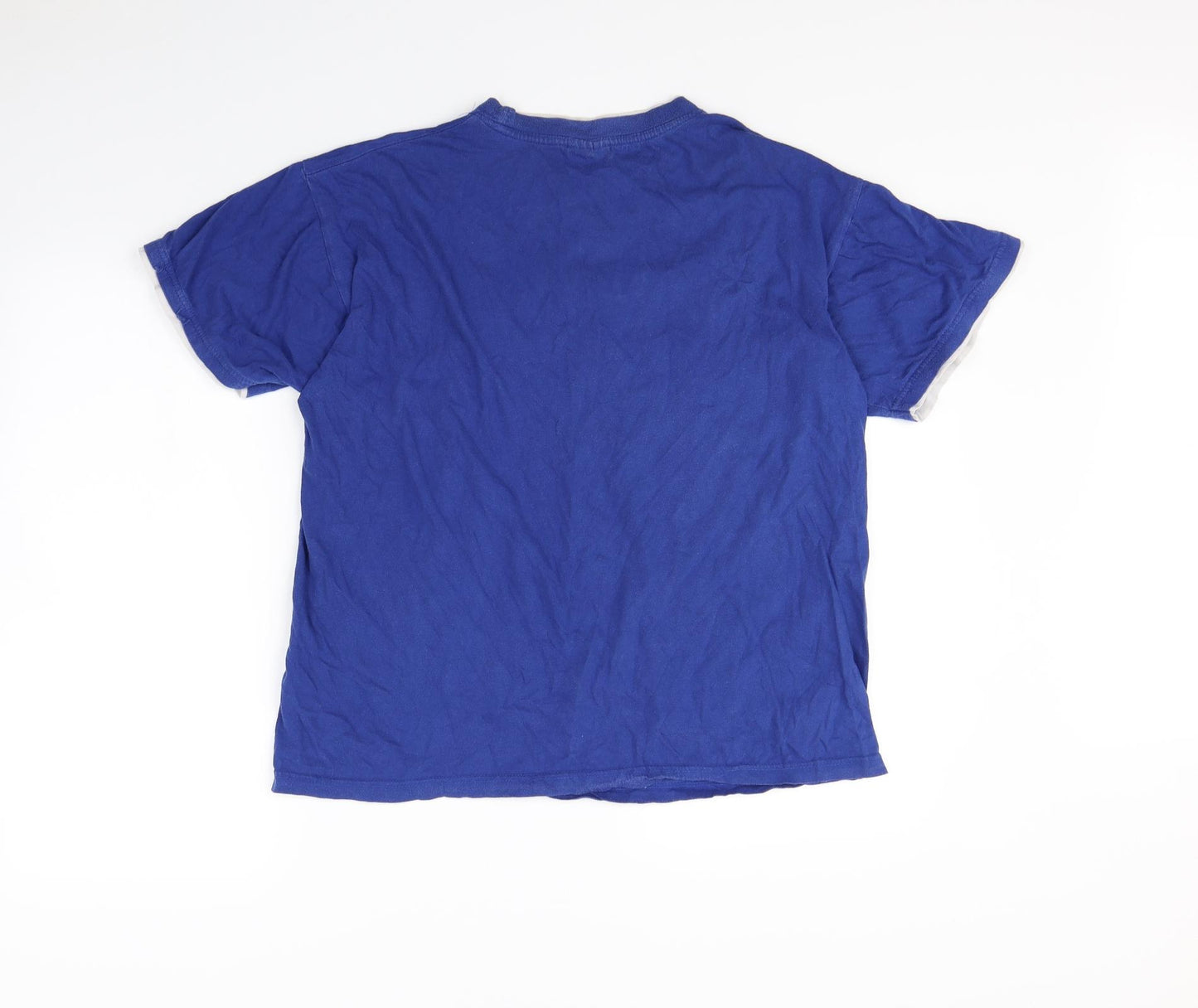 Preworn Mens Blue    T-Shirt Size XL  - italia
