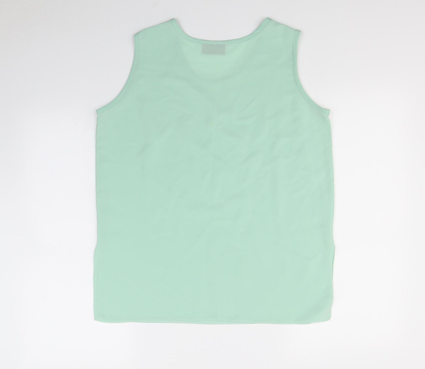 Exell london Womens Green   Basic Tank Size M