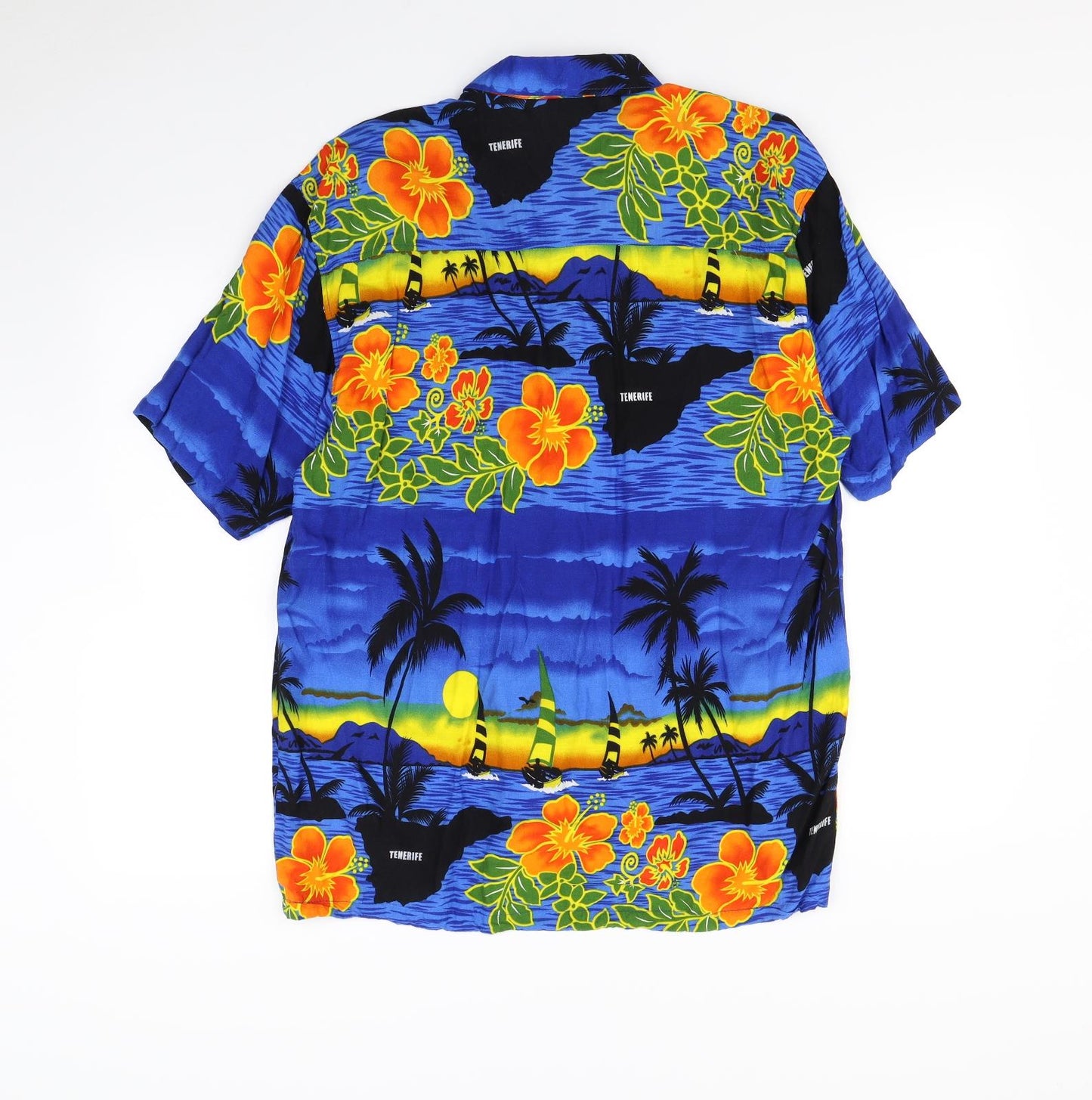 Gotcha Mens Blue    Button-Up Size S  - tenerife