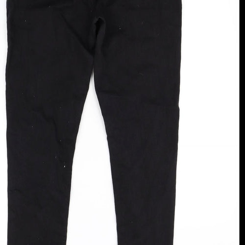 Preworn Womens Black   Skinny Jeans Size 14 L30 in