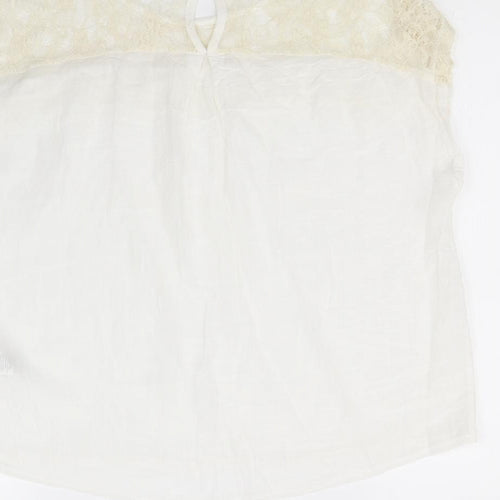 Atmosphere Womens White   Basic Blouse Size 12