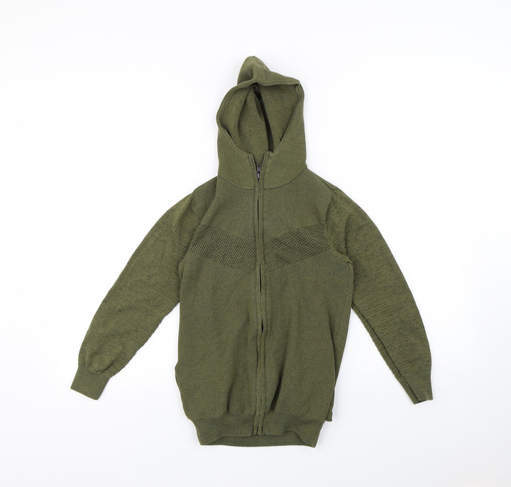 NEXT Boys Green   Full Zip Hoodie Size 9 Years