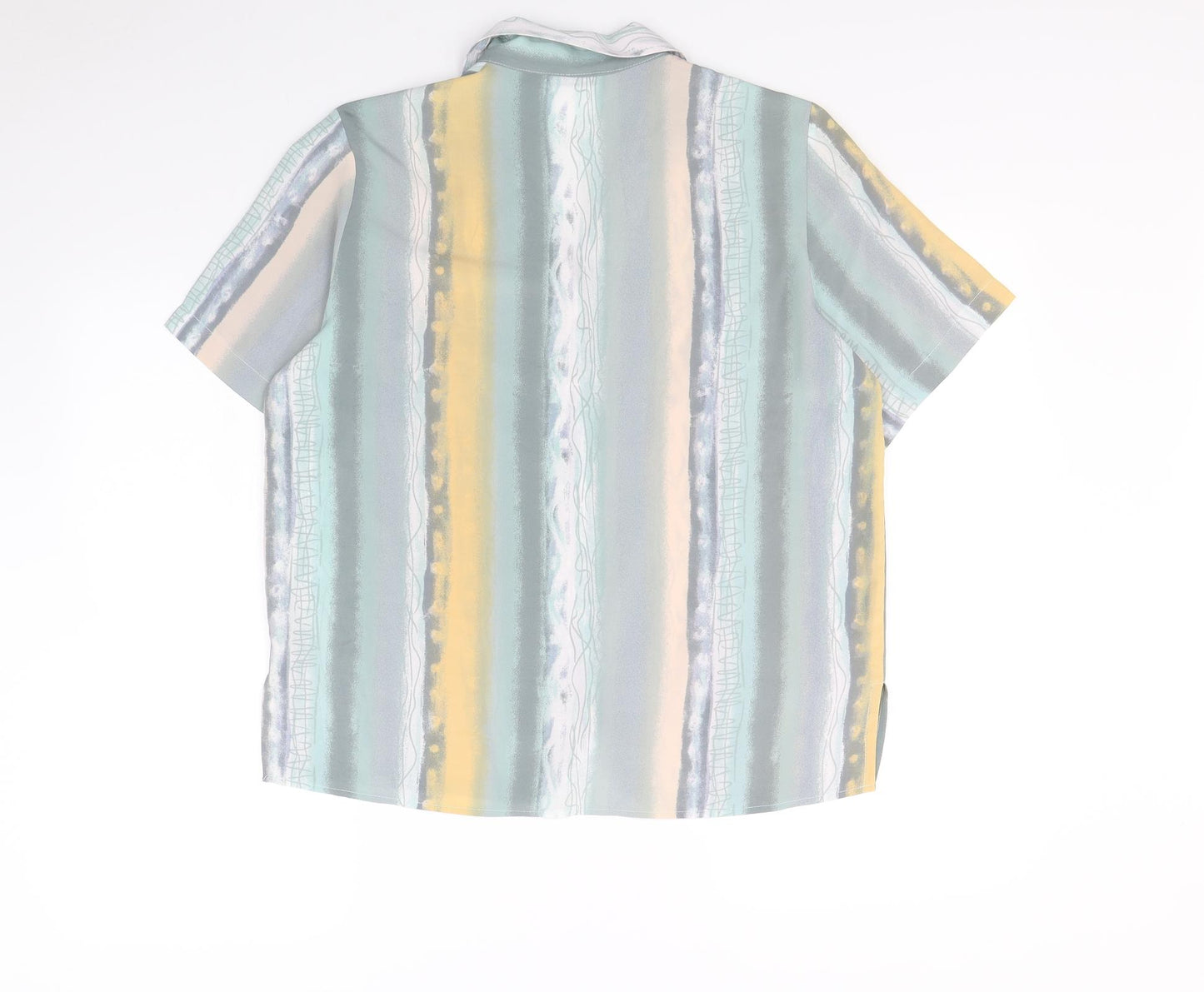 Berketex Womens Multicoloured Striped  Basic Button-Up Size 14