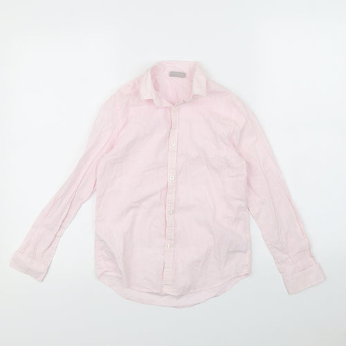 NEXT Boys Pink   Basic Button-Up Size 9 Years