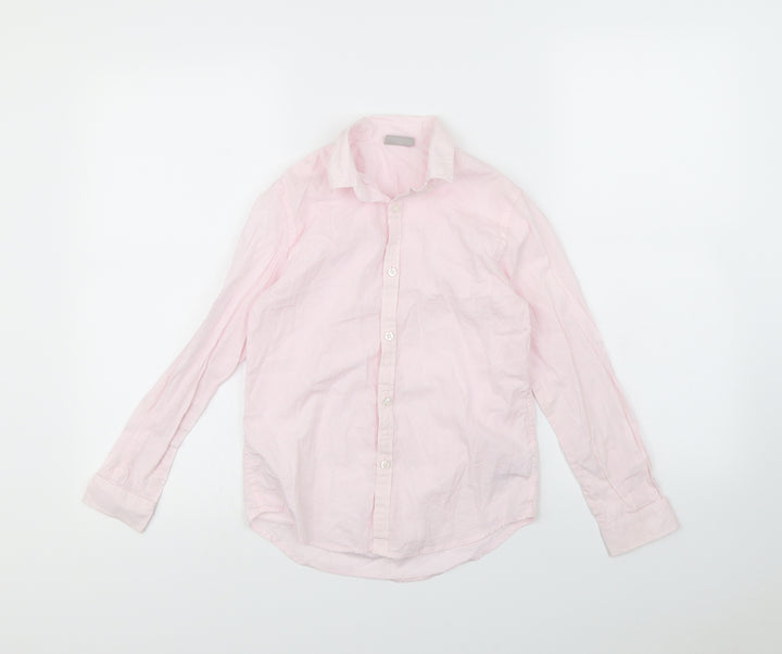 NEXT Boys Pink   Basic Button-Up Size 9 Years