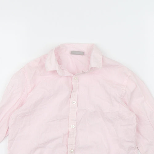 NEXT Boys Pink   Basic Button-Up Size 9 Years