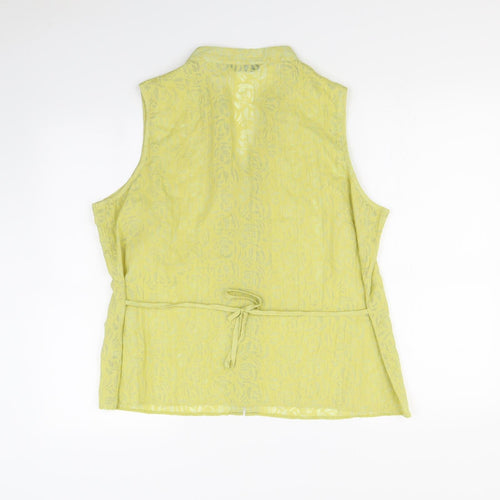 BM Womens Green   Basic Blouse Size 18