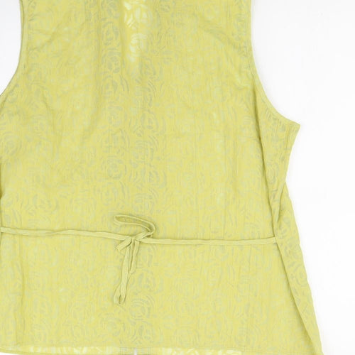 BM Womens Green   Basic Blouse Size 18
