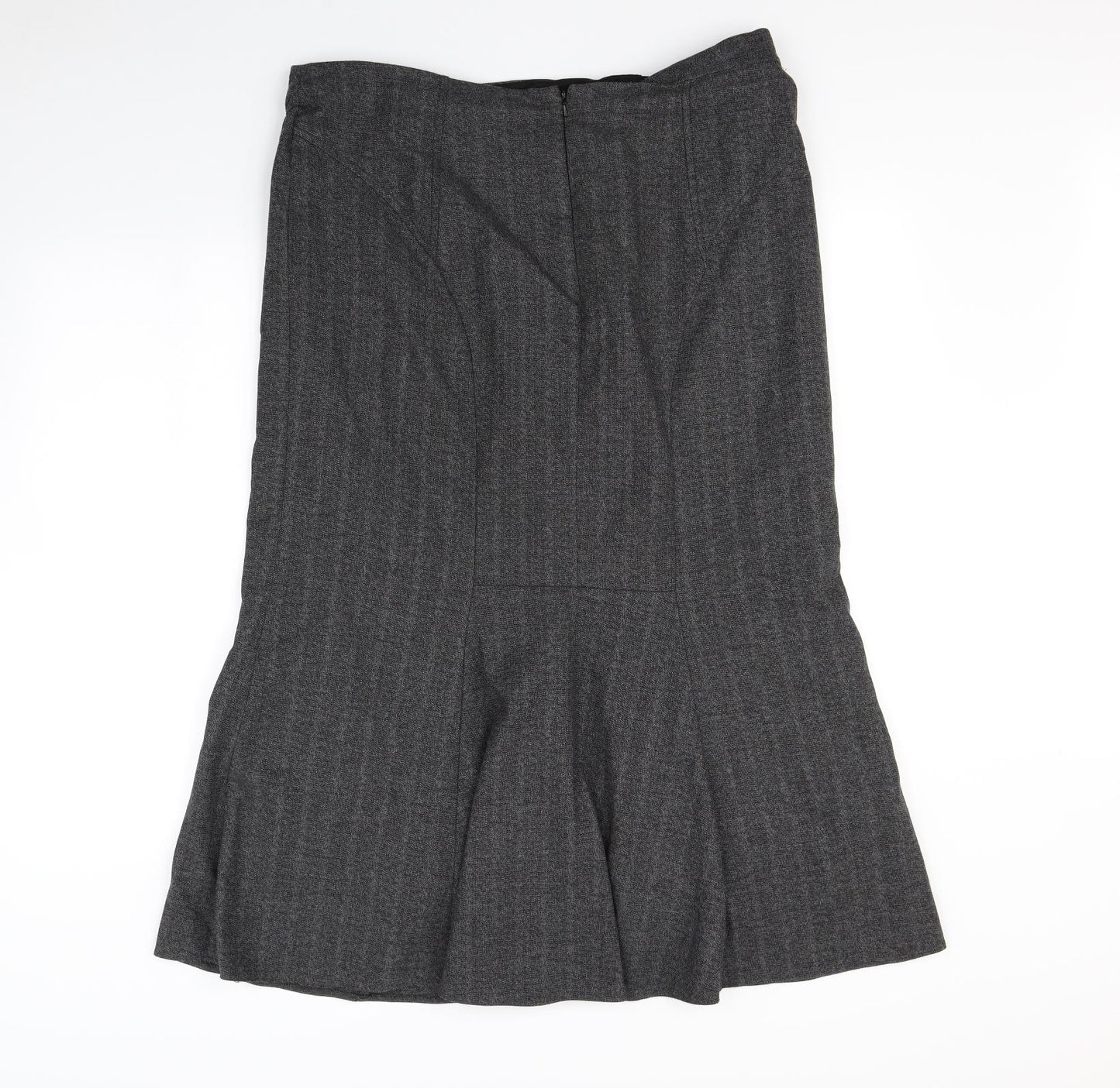 cc Womens Grey   Flare Skirt Size 16