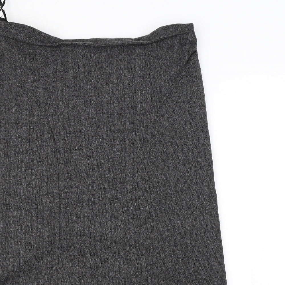 cc Womens Grey   Flare Skirt Size 16