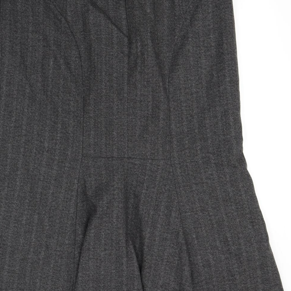 cc Womens Grey   Flare Skirt Size 16