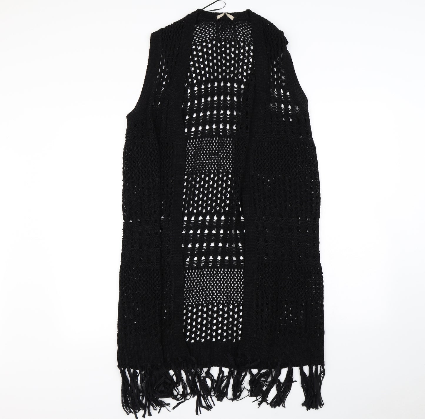 TU Womens Black   Cardigan Jumper Size L