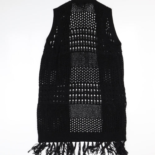 TU Womens Black   Cardigan Jumper Size L