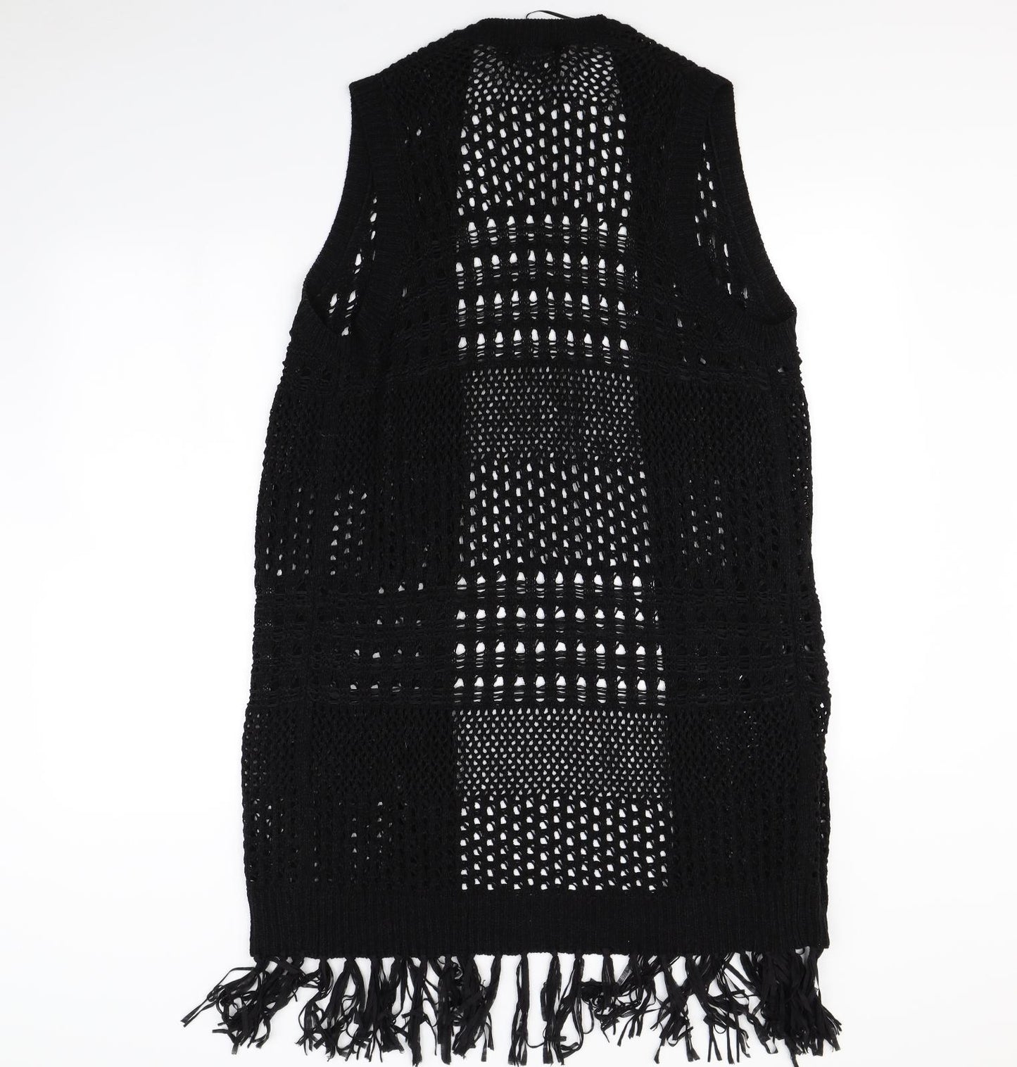 TU Womens Black   Cardigan Jumper Size L