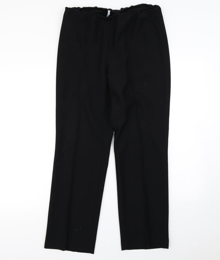 BM Womens Black Dress Pants Trousers Size 12 L30 in