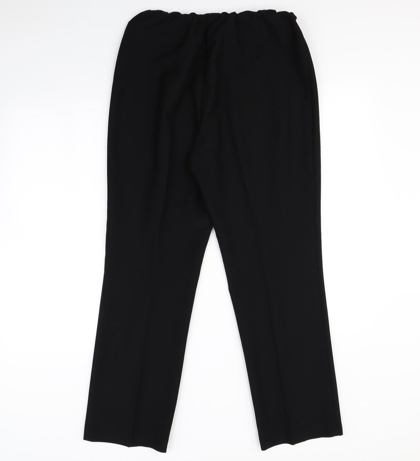 BM Womens Black   Dress Pants Trousers Size 12 L30 in