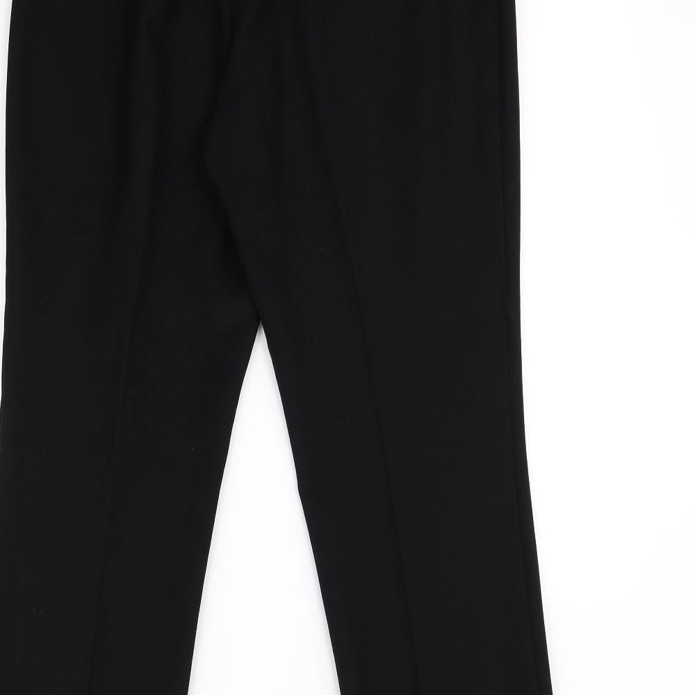 BM Womens Black   Dress Pants Trousers Size 12 L30 in