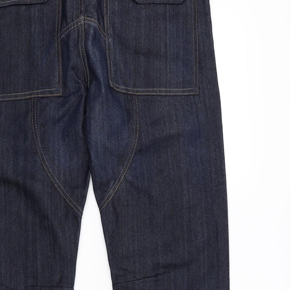 WORKER Mens Blue   Straight Jeans Size 36 in L32 in