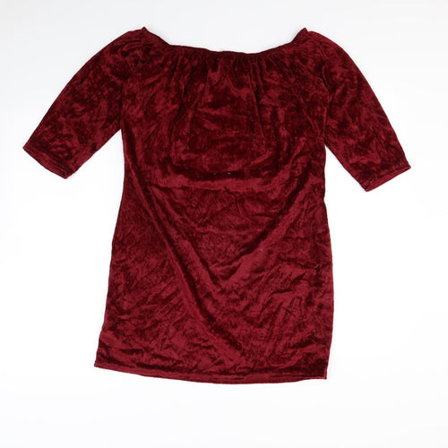 Boohoo Womens Red   Mini  Size 10