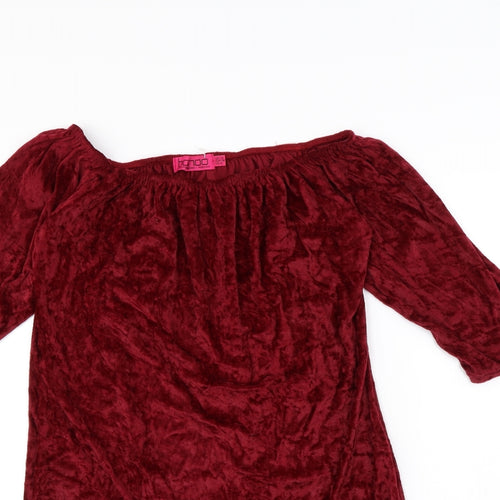 Boohoo Womens Red   Mini  Size 10