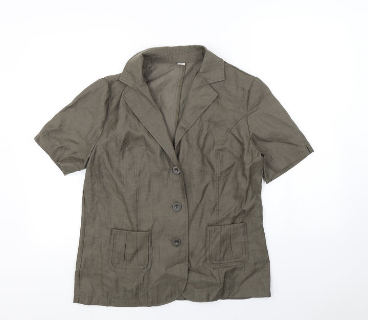 Preworn Womens Green   Jacket  Size 12