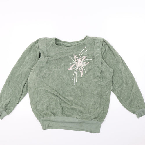 Apollo Womens Green   Pullover Jumper Size S