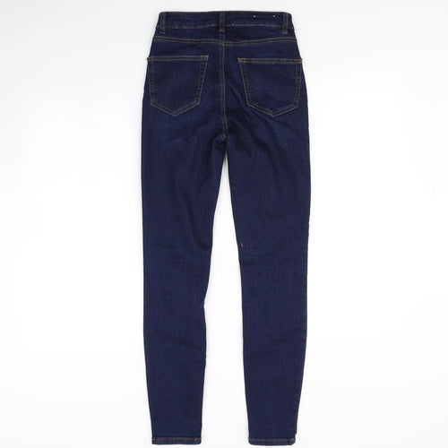 New Look Womens Blue   Straight Jeans Size 6 L28 in