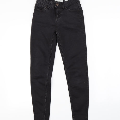 New Look Womens Black   Straight Jeans Size 6 L27 in
