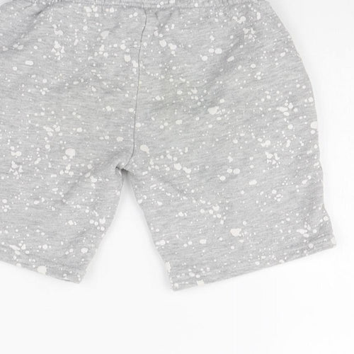 Primark Boys Grey Polka Dot  Sweat Shorts Size 6 Years