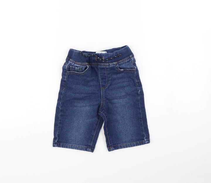 Denim & Co. Boys Blue   Cargo Shorts Size 5 Years