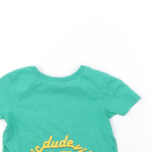 George Boys Green   Basic T-Shirt Size 2 Years